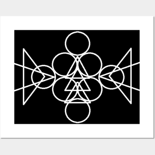 Unique Sacred Geometry Posters and Art